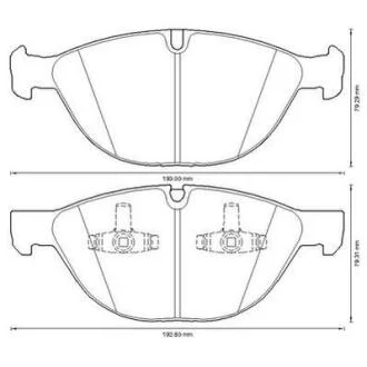 Колодки гальмівні дискові Jurid 573317J