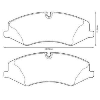 Колодки гальмівні дискові Jurid 573333J