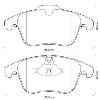 Колодки гальмівні дискові Jurid 573336J