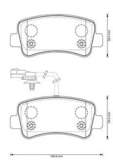 Колодки гальмівні дискові Jurid 573359J