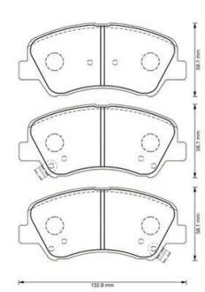 Колодки гальмівні дискові Jurid 573368J