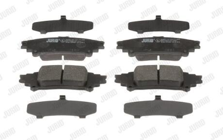 Колодки гальмівні дискові Jurid 573405J