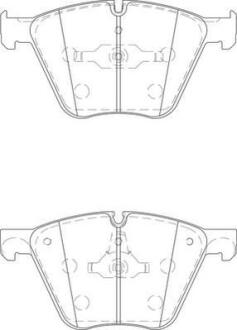 Колодки гальмівні дискові Jurid 573457J