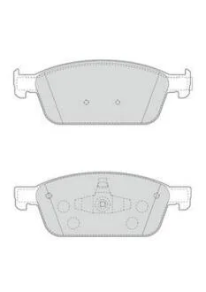 Колодки гальмівні дискові Jurid 573460J