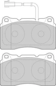Колодки гальмівні дискові Jurid 573637J