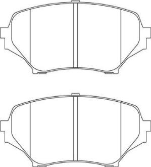 Колодки гальмівні дискові Jurid 573639J