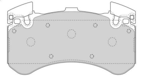 Колодки гальмівні дискові Jurid 573649J