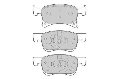 Колодки гальмівні дискові Jurid 573657J