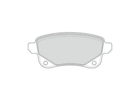 Колодки гальмівні дискові Jurid 573660J