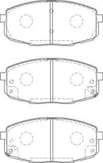 Колодки гальмівні дискові Jurid 573730J
