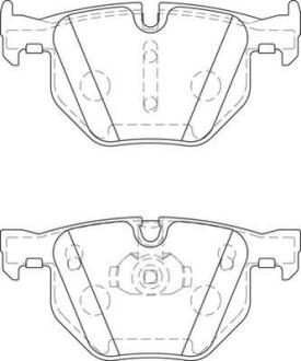 Колодки гальмівні дискові Jurid 573744J