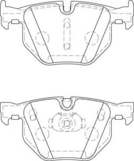 Колодки гальмівні дискові Jurid 573744J