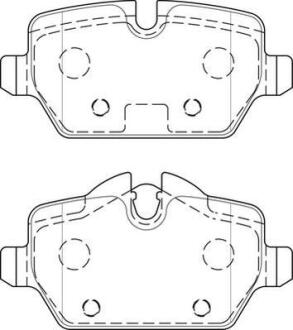 Колодки гальмівні дискові Jurid 573755J