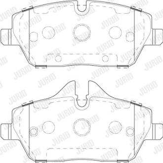 Колодки гальмівні дискові Jurid 573841J