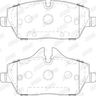 Колодки гальмівні дискові Jurid 573841J