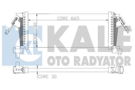 Інтеркулер Chevrolet Cruze - Opel Astra J, Astra J Gtc, Cascada -Vauxhall Astra Mk Vi OTO RADYATOR Kale 344800