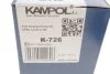 Комплект гальмівних колодок KAMPOL K-726 (фото 4)