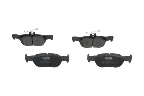 Фото 1 - комплект гальмівних колодок PARTS KAVO KBP-4583 Комплект гальмівних колодок PARTS KAVO KBP-4583 (фото 1)