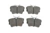 Комплект гальмівних колодок PARTS KAVO KBP-6604 (фото 1)