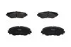 Комплект гальмівних колодок PARTS KAVO KBP-9120 (фото 1)
