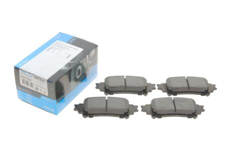 Комплект гальмівних колодок PARTS KAVO KBP-9141