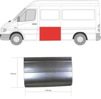 Ремчастина металева KLOKKERHOLM FP 3546 011