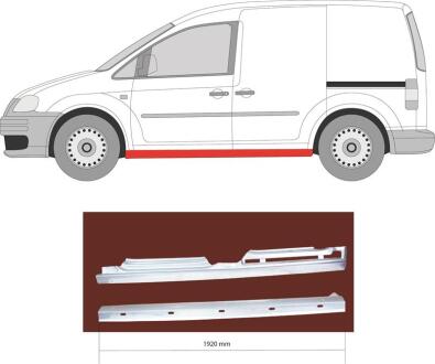 Ремчастина металева KLOKKERHOLM FP 9571 011
