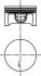 Поршень з кільцями OPEL 79.0 Z16XEP (KS) KOLBENSCHMIDT 40388600 (фото 1)