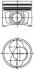 A_Поршень, комплект AUDI/SKODA/VW A4,Octavia,Superb,Caddy 2,0TDI 04-10 (1-2цил.) KOLBENSCHMIDT 40408600 (фото 1)