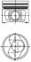 A_Поршень, комплект AUDI/SKODA/VW A4,Octavia,Superb,Caddy 2,0TDI 04-10 (3-4цил.) KOLBENSCHMIDT 40409600 (фото 1)
