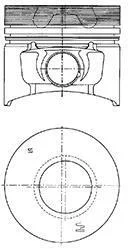 A_Поршень комплект KOLBENSCHMIDT 40773610