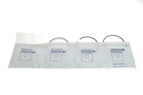 Кільця поршневі RENAULT 79,50 1,4 16V/1,6 16V K4M/K4J (KS) KOLBENSCHMIDT 800053010000