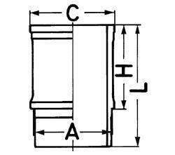 Гільза циліндра KOLBENSCHMIDT 89881110