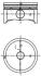 A_Поршень, комплект FORD/VOLVO Focus,Mondeo,Fiesta,C30,S40,S80,V50 2,0i 16V 00- KOLBENSCHMIDT 99457600 (фото 1)