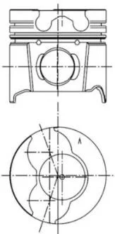 Поршень з кільцями RENAULT 80.0 1.9TD F9Q730/734/780 97- (KS) KOLBENSCHMIDT 99561600