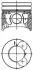 Поршень з кільцями PSA 85,6 DW10UTED4 2.0HDi 16V 2003- (KS) KOLBENSCHMIDT 99700610 (фото 1)