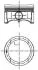 Поршень з кільцями VAG 81,01 1,6 97- (KS) KOLBENSCHMIDT 99792600 (фото 1)