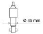 Амортизатор FORD/NISSAN Maverick/Terrano &quot;F &quot;88-97 &quot;(MT Gas) KYB 554070 (фото 2)