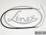 Трос ручного гальма LINEX 06.01.33 (фото 1)