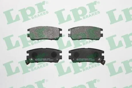 Колодка гальм. диск. MITSUBISHI L300, L400 задн. LPR 05P518