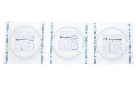 Кільця поршневі MAHLE MAHLE / KNECHT 001 40 V0