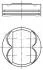 Поршень MAHLE MAHLE / KNECHT 011 PI 00105 002 (фото 1)