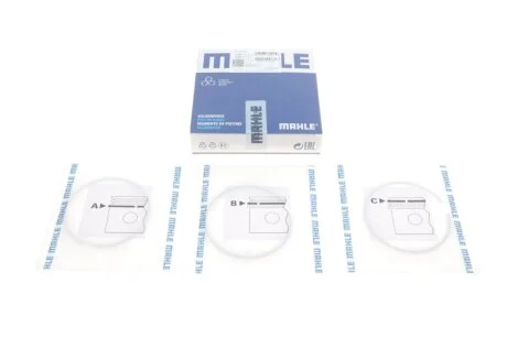 Кільця поршневі MAHLE MAHLE / KNECHT 022 01 N0