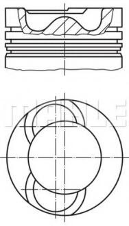 Поршень MAHLE MAHLE / KNECHT 028 09 02