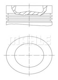 Поршень MAHLE MAHLE / KNECHT 028 PI 00100 000