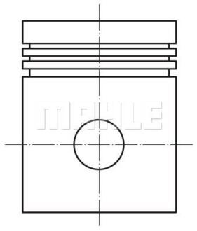 Поршень MAHLE / KNECHT 028PI00126000