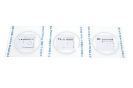 Кільця поршневі VAG 83,01 2,0/2,8 (Mahle) MAHLE / KNECHT 030 31 N1