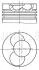 Поршень MAHLE MAHLE / KNECHT 030 41 00 (фото 1)