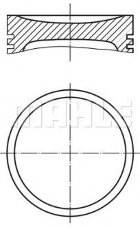 A_Поршень Mahle CITROEN/PEUGEOT Berlingo,C2,C3,Xsara,1007,Partner,206,306,307 1,4 95- MAHLE / KNECHT 0401100