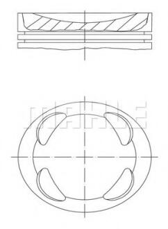 Поршень MAHLE MAHLE / KNECHT 081 PI 00104 001